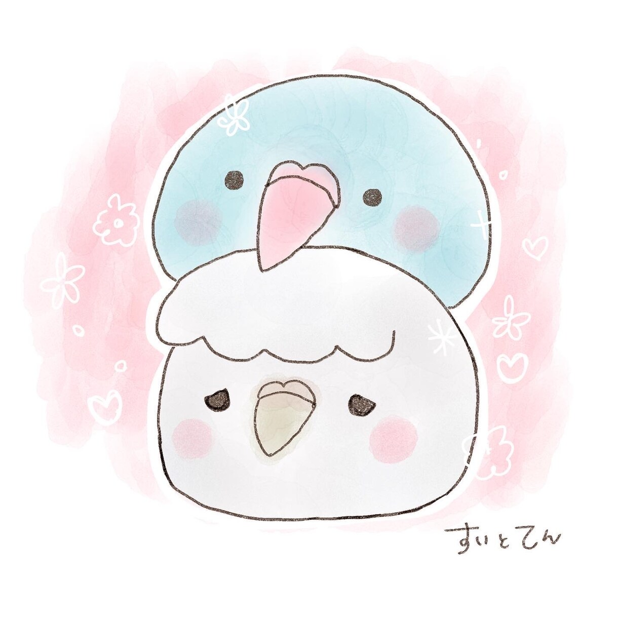 笑顔になれるほっこり似顔絵描きます お祝いごとなどのプレゼントにぴったりな、かわいい似顔絵です！ イメージ8