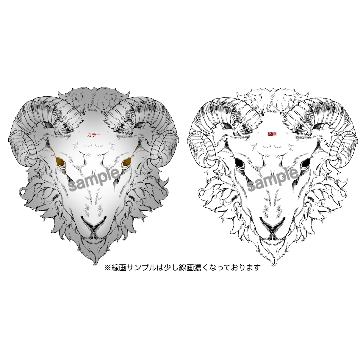 SNSアイコンやタトゥーデザインなど描きます ひと目で残る神秘的な表現で個性を表現しませんか。 イメージ2