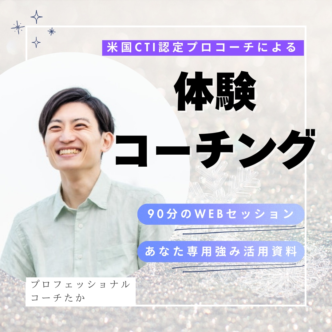 プロの戦略視点であなたのキャリアを明確にします 【毎月10名様限定】一流の人生戦略を驚きの価格で イメージ1