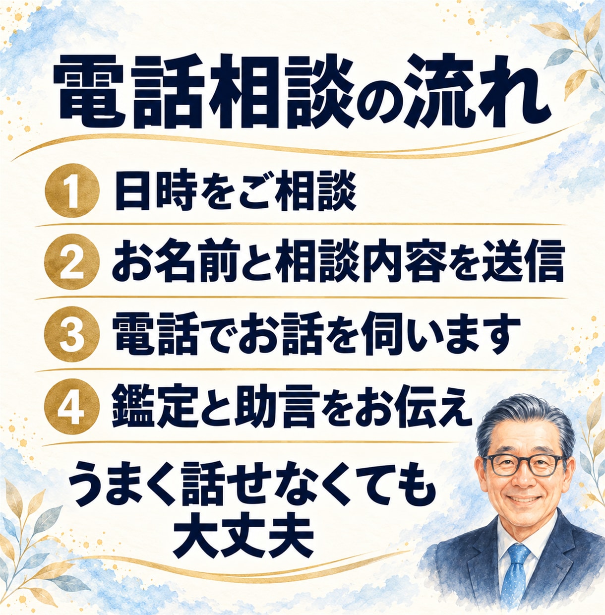 姓名判断で仕事や人間関係のお悩みをお聞きします うまく話せなくても大丈夫。落ち着いてお聞きし次の一歩考えます イメージ9