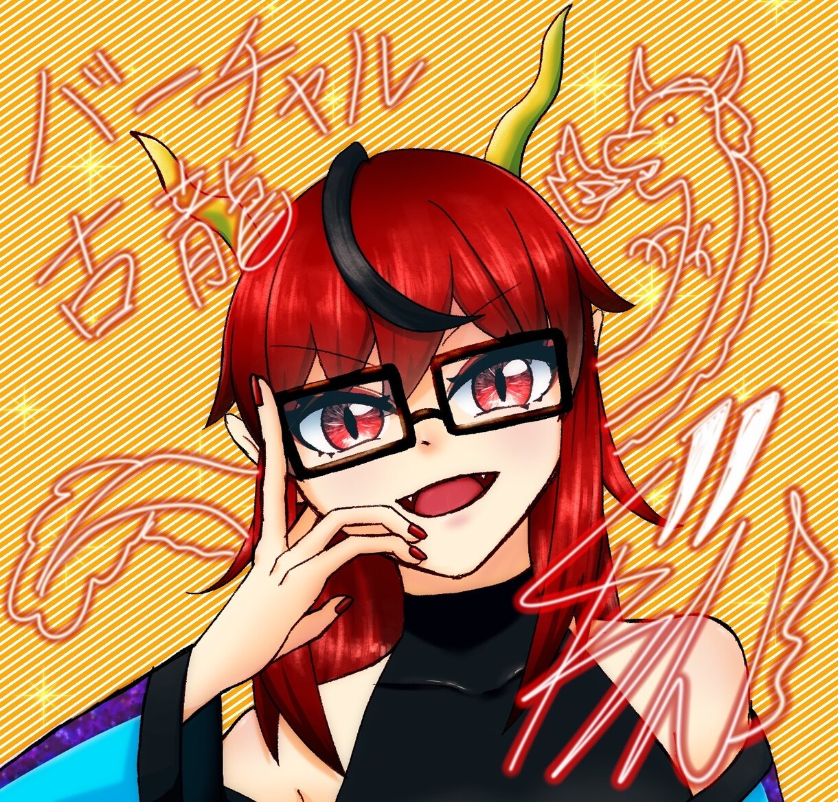 かわいいイラスト描きます キラキラとかわいいが得意です！！！ イメージ4