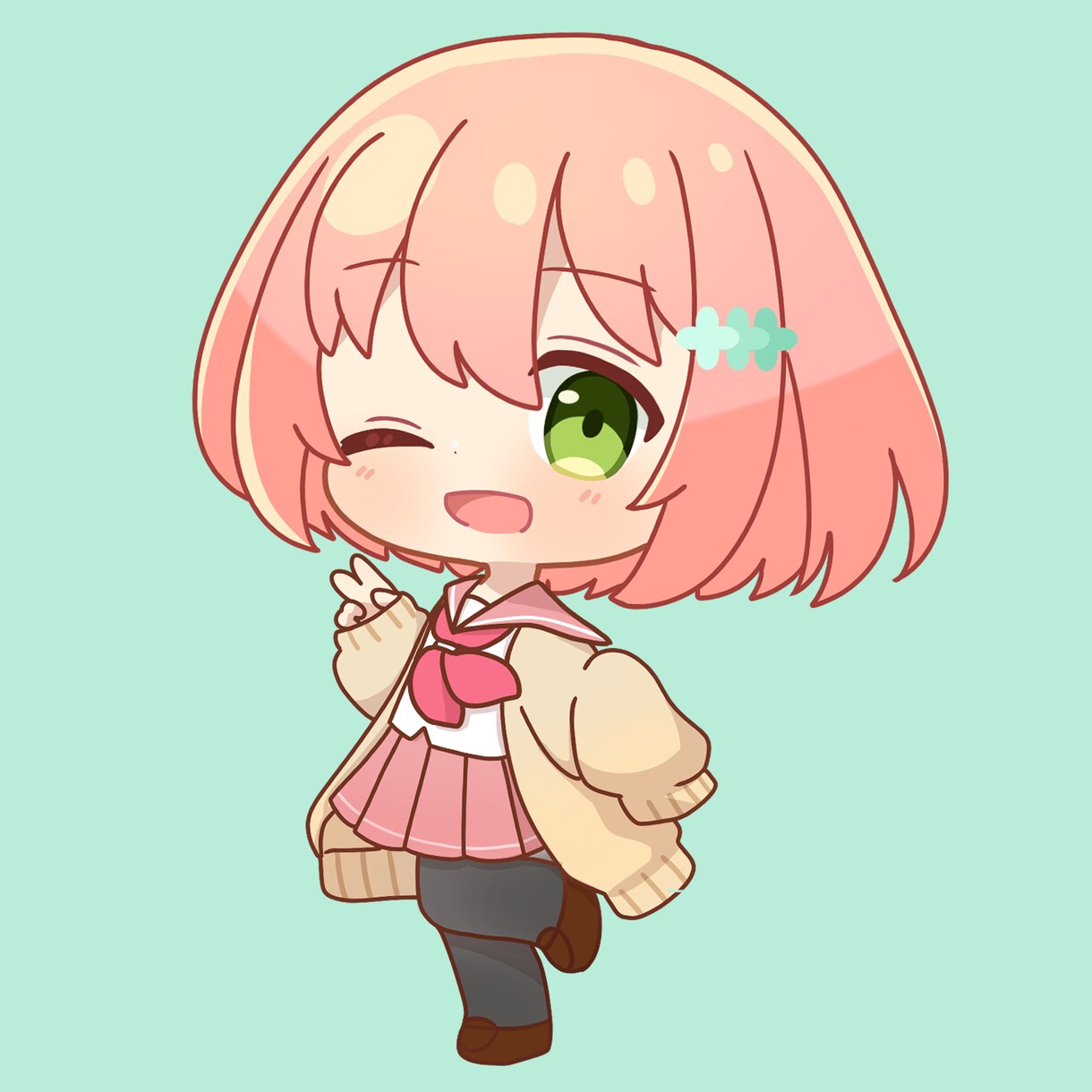 商用可！ミニキャラ制作します 貴方だけの可愛いミニキャラ制作しませんか？ イメージ2