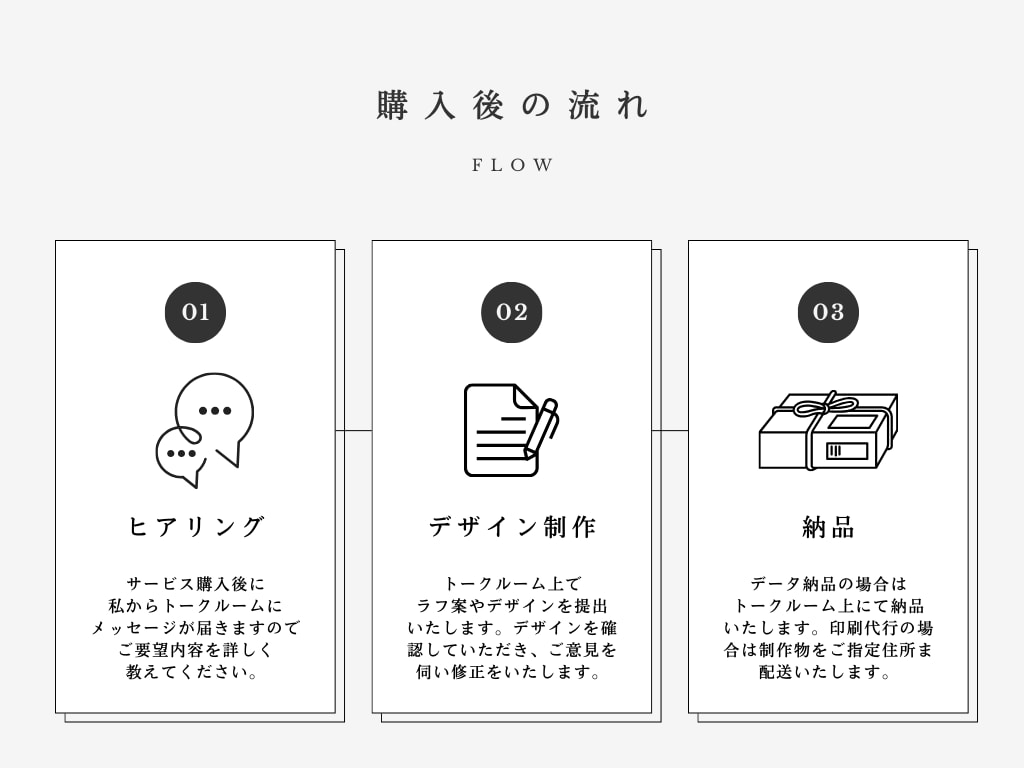 あなただけの名刺・ショップカードを制作します 女性向け・美容・ペット業界が得意です イメージ2