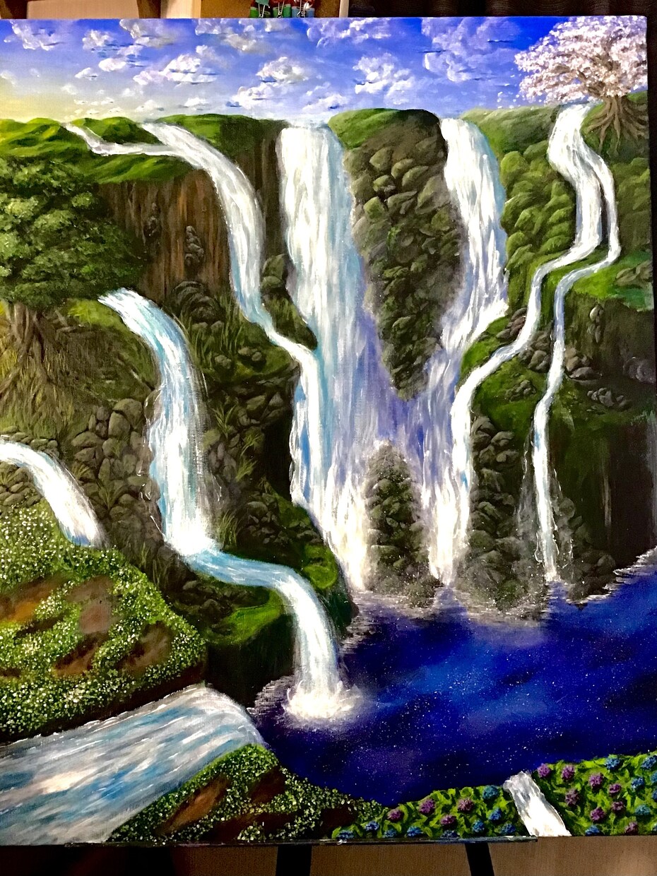 お部屋に飾れる風景画を提供しています 手乗りサイズからご用意してますのでお値段もお手ごろです! イメージ3