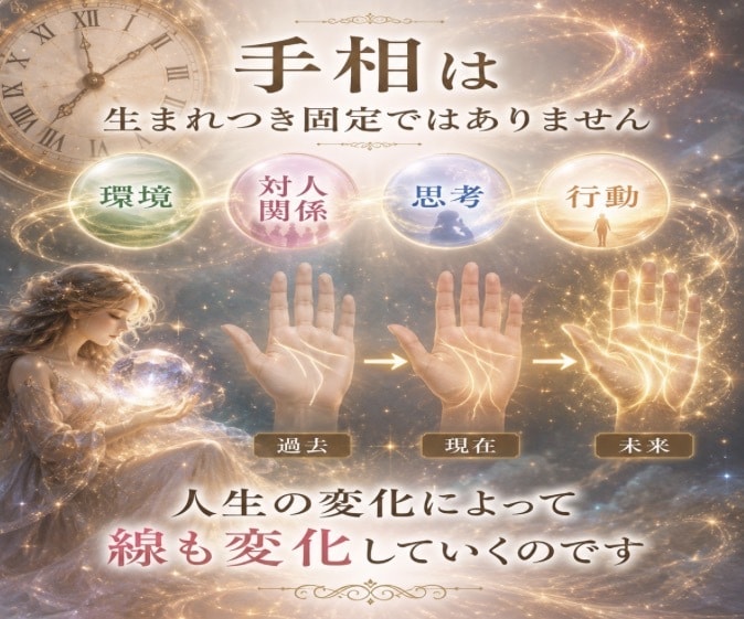 リピート様限定の手相鑑定いたします ✤手相に変化が見られた方・手相開運方法についてお教えします✤ イメージ3