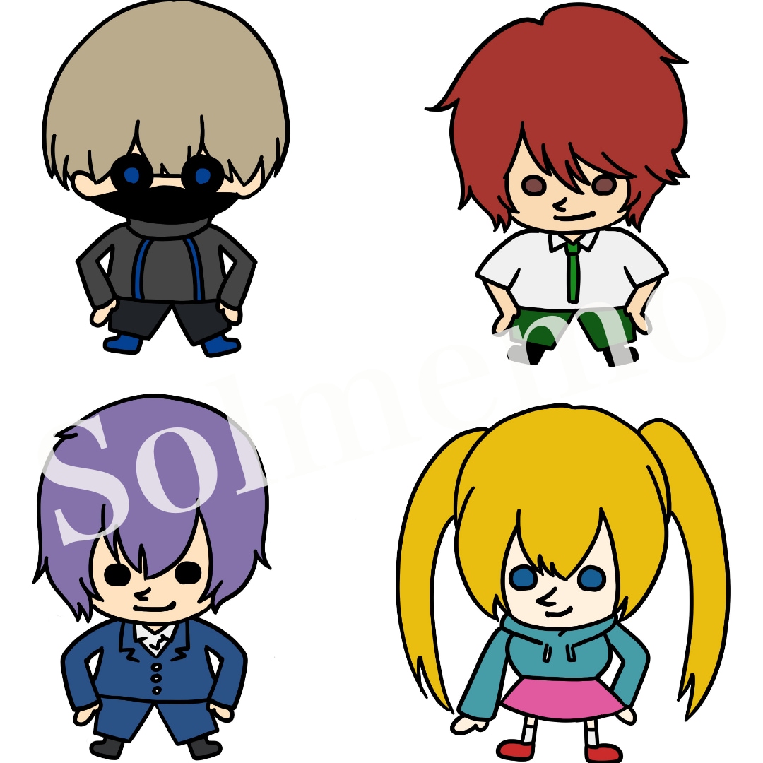 可愛い2頭身キャラ全身イラストを制作します ◆アイコンなど個性を出したい方へ！ イメージ2