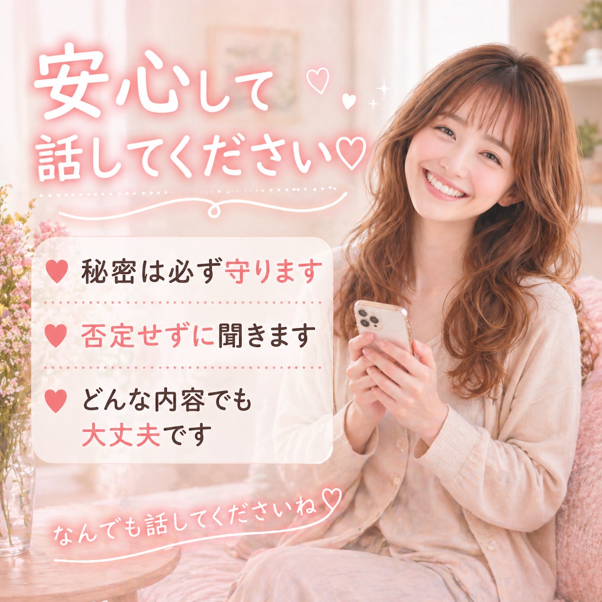恋愛相談♡片思い・復縁・不安な気持ちを整理します ・彼氏・彼女・復縁・元彼・好きな人・遠距離 なんでもOK イメージ7