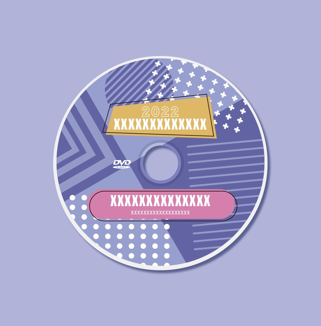 CD・DVDのラベルデザイン承ります １枚分のデザインデータのみの納品 イメージ2