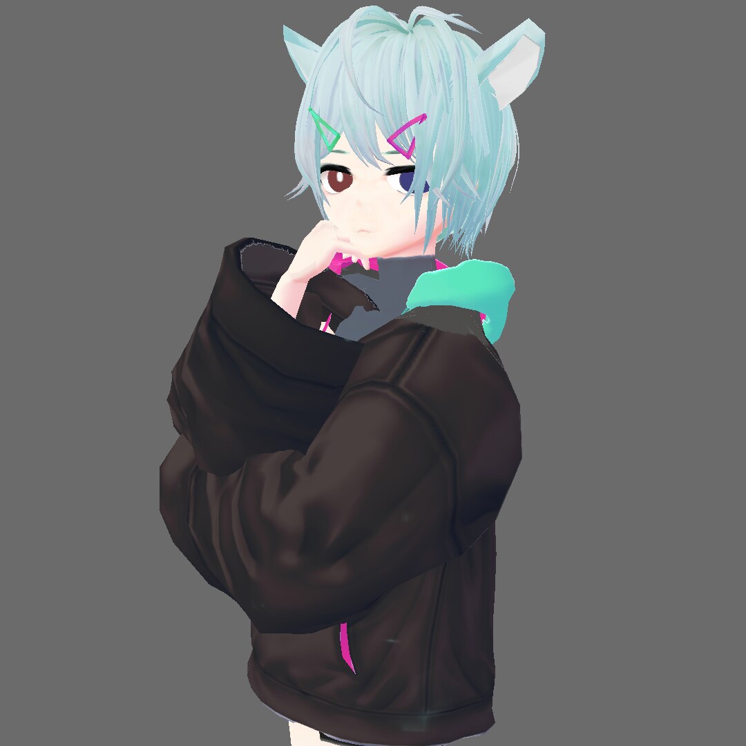 VRoid！あなたの3Dモデルを作成します 写真やイラストから3D（VRM対応）を。お直しも受けます イメージ4