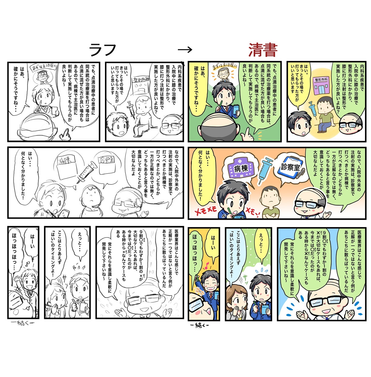メリハリのある伝わる漫画描きます ★YouTube、Instagram、LPなどに活用できます イメージ8
