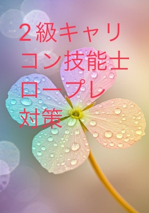 2級キャリコン技能士ロープレ対策します あなたの強みと課題を見つけ合格のイメージを一緒に支援します。 イメージ1