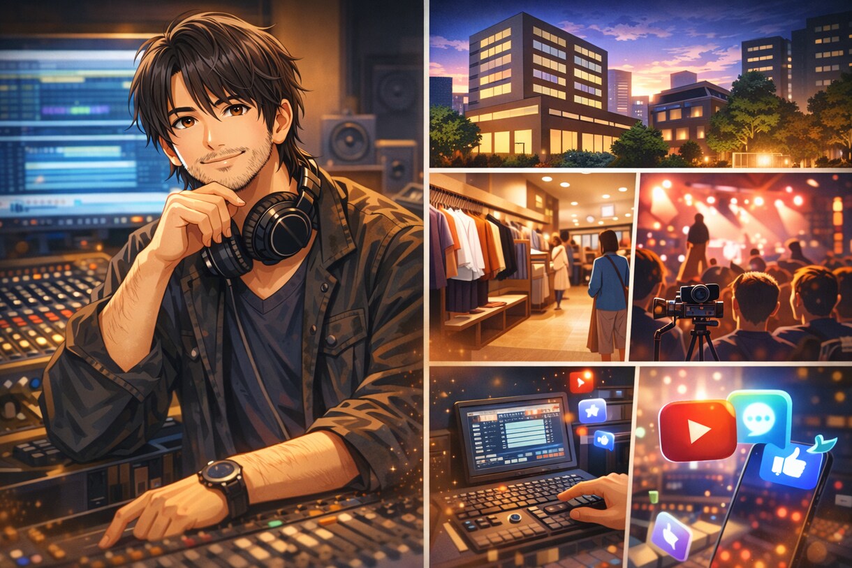 企業、店舗向けのオリジナルテーマソングを制作します 理念を音に。ビジネスを加速させる、戦略的音楽プロデュース イメージ1