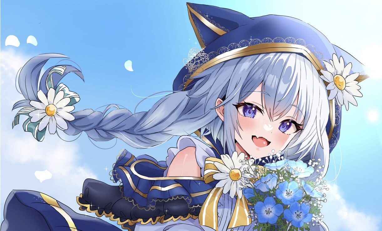 透明感ある女の子イラスト描きます ふんわり夢色、物語のワンシーンに イメージ4