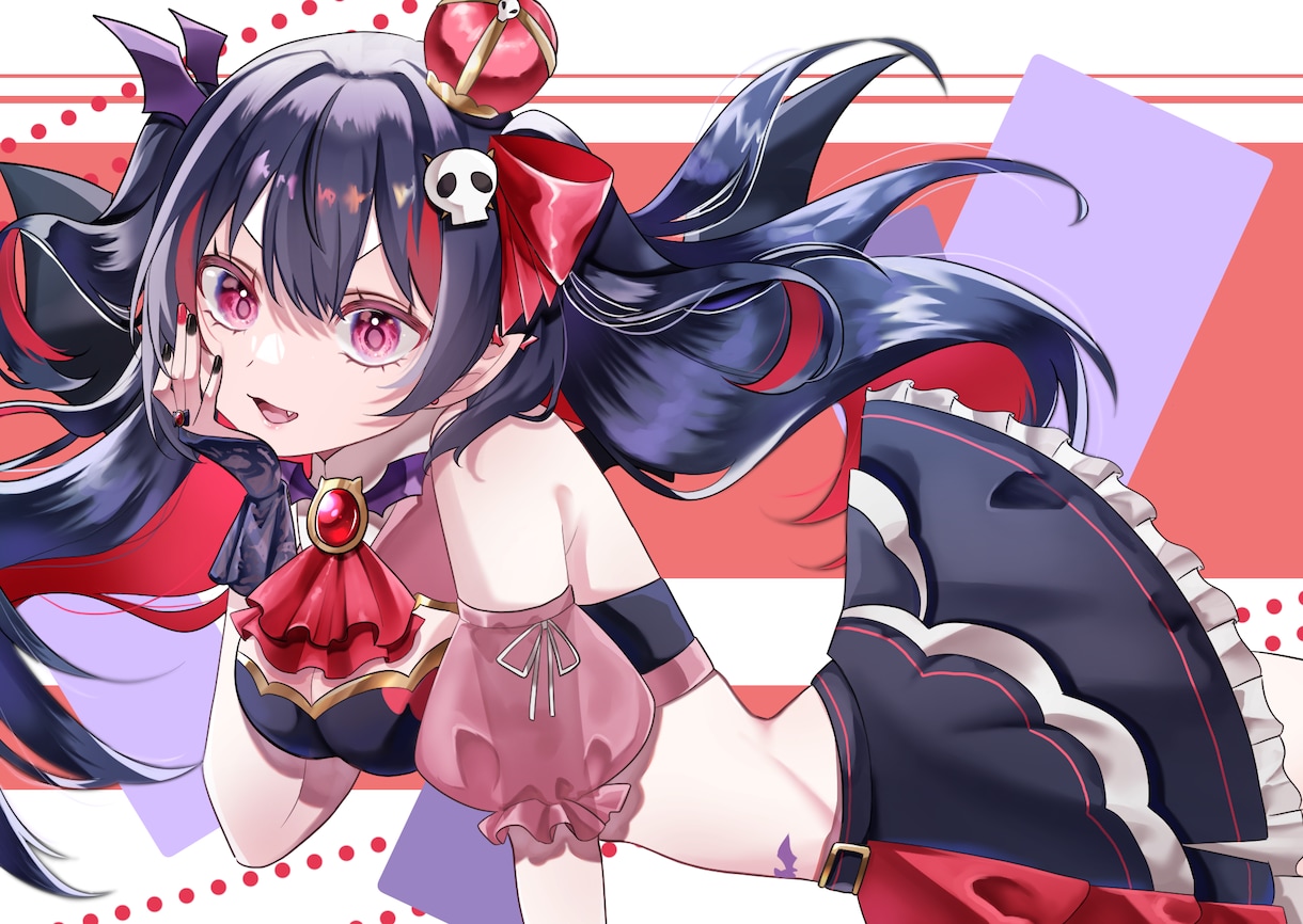 IRIAM返礼品の1枚絵お描きします 透明感と鮮やかな1枚絵で素敵な思い出を！ イメージ5
