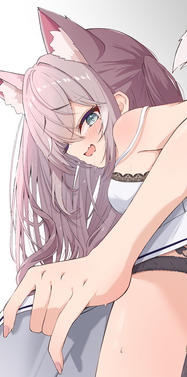 最短3日納品！オリジナルキャラの1枚絵を製作します 特にケモミミや女の子が得意です！アニメ塗りが好きな方は是非！ イメージ8