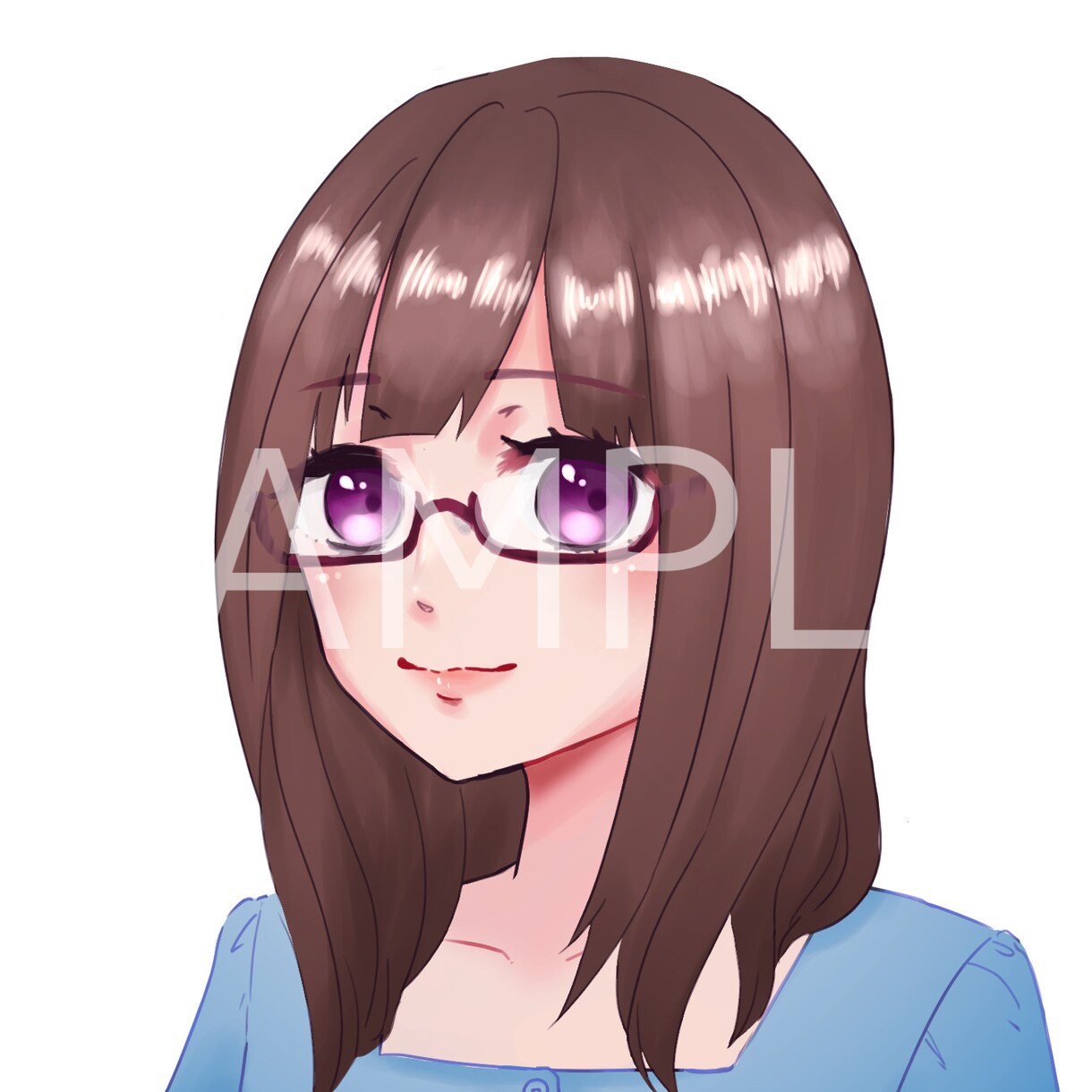 お試し価格！アニメ調フルカラーアイコン作成します 納得いくまで！こだわりのアイコンをお手ごろに！ イメージ2