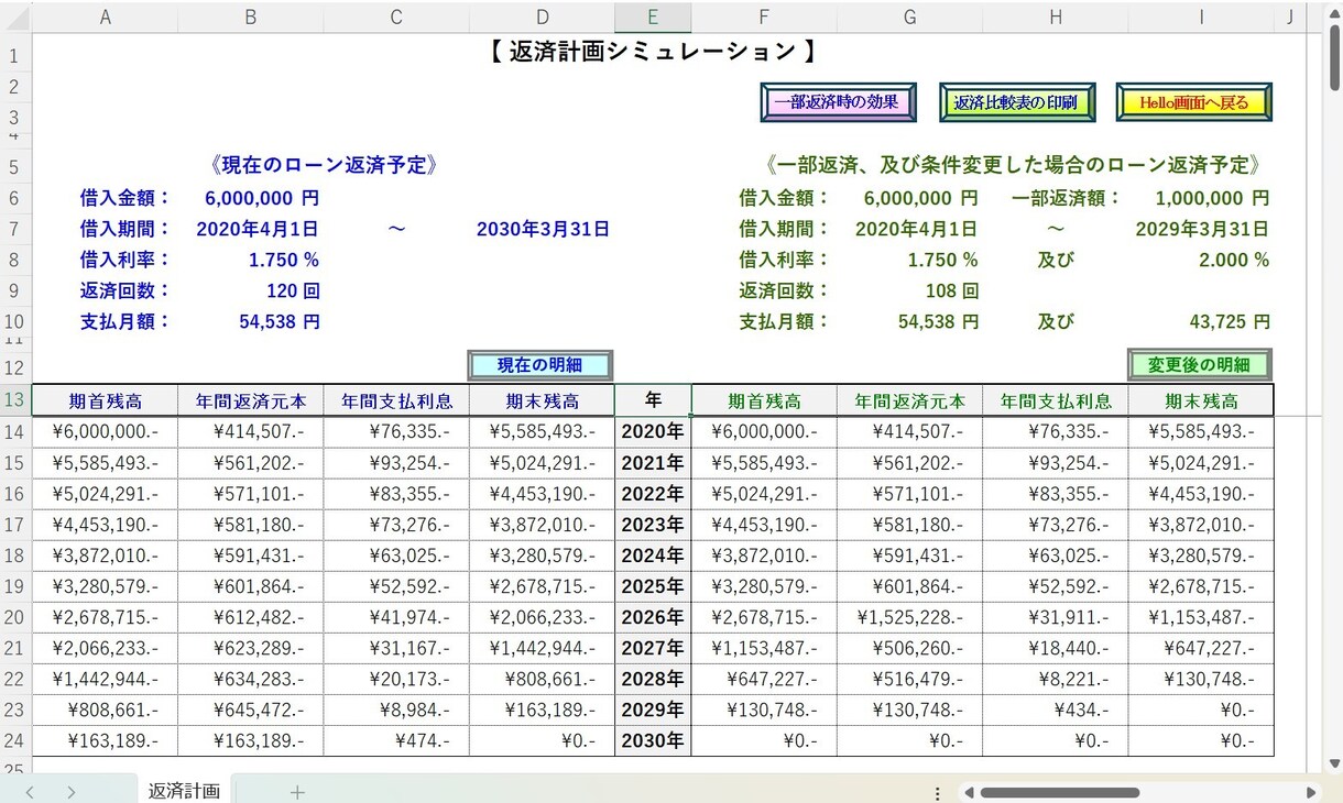 ローン返済シミュレーションツールをご提供致します ご希望のお借入金額、お借入期間から毎月返済額を試算出来ます。 イメージ2