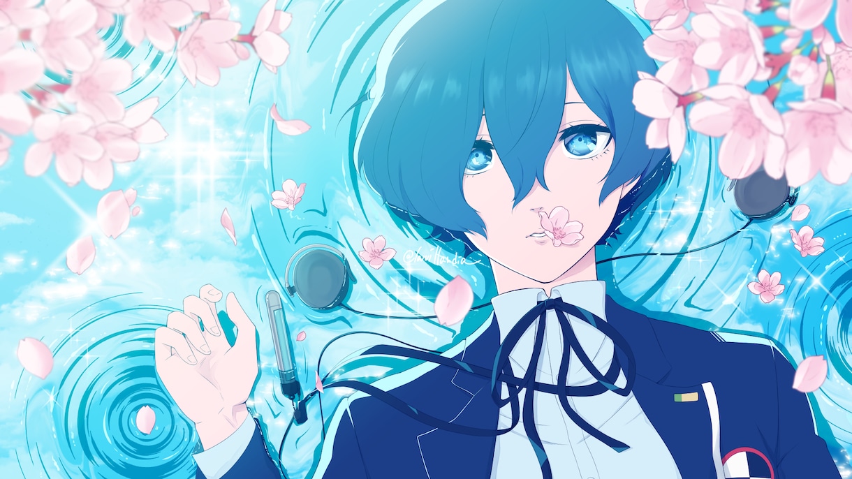 キャラクターイラスト制作請け負います ぱきっとした線画とアニメ塗り！BLやNSFWも対応可能！ イメージ1