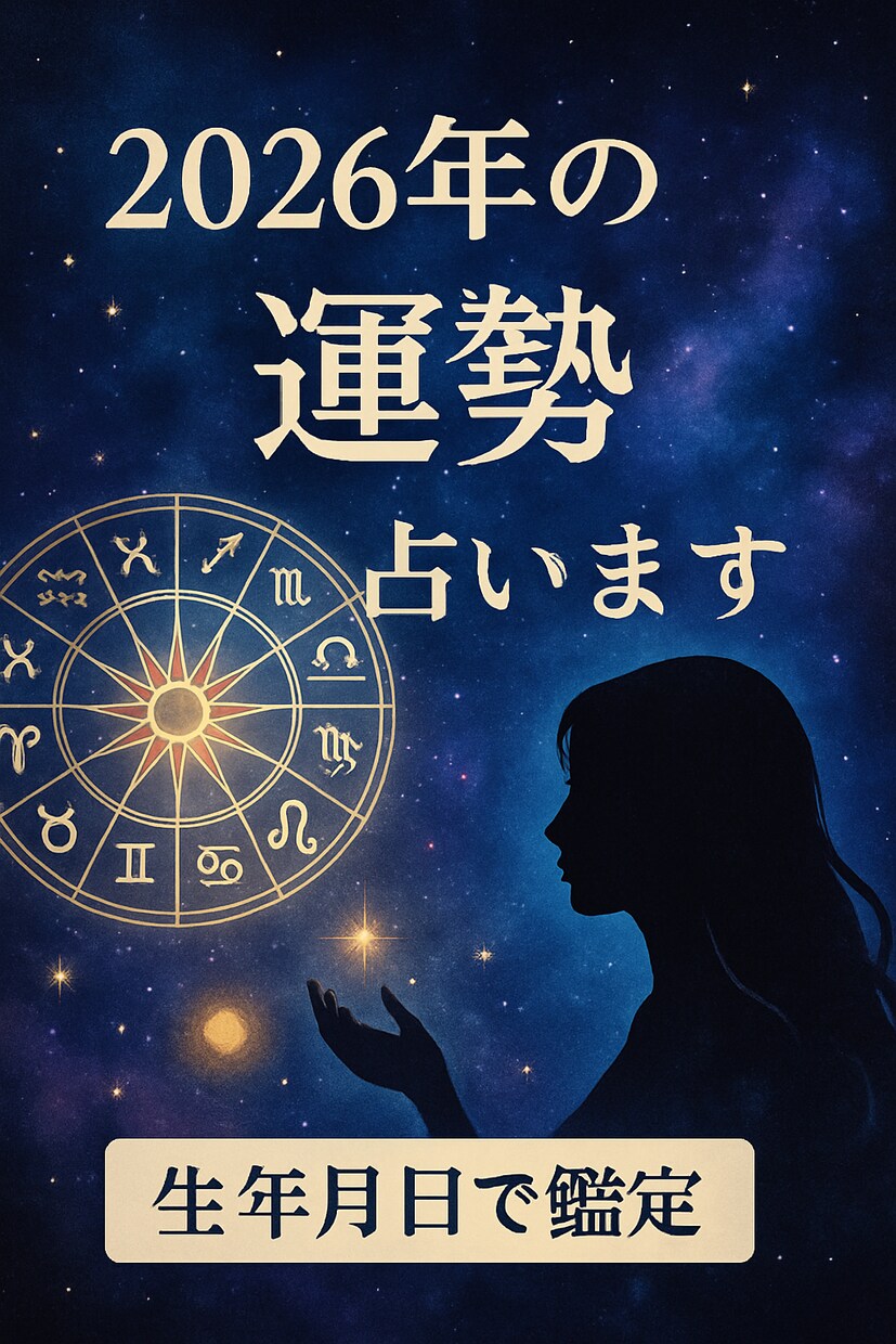2026年あなたの人生が動く転機を占います あなたが動くべきタイミングを明確にします イメージ1