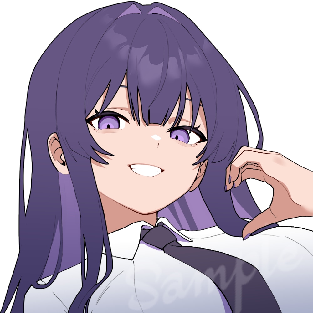 アイコン・SNS用イラスト描きます 個人の観賞用・SNSのアイコンなど二次利用可能です イメージ1