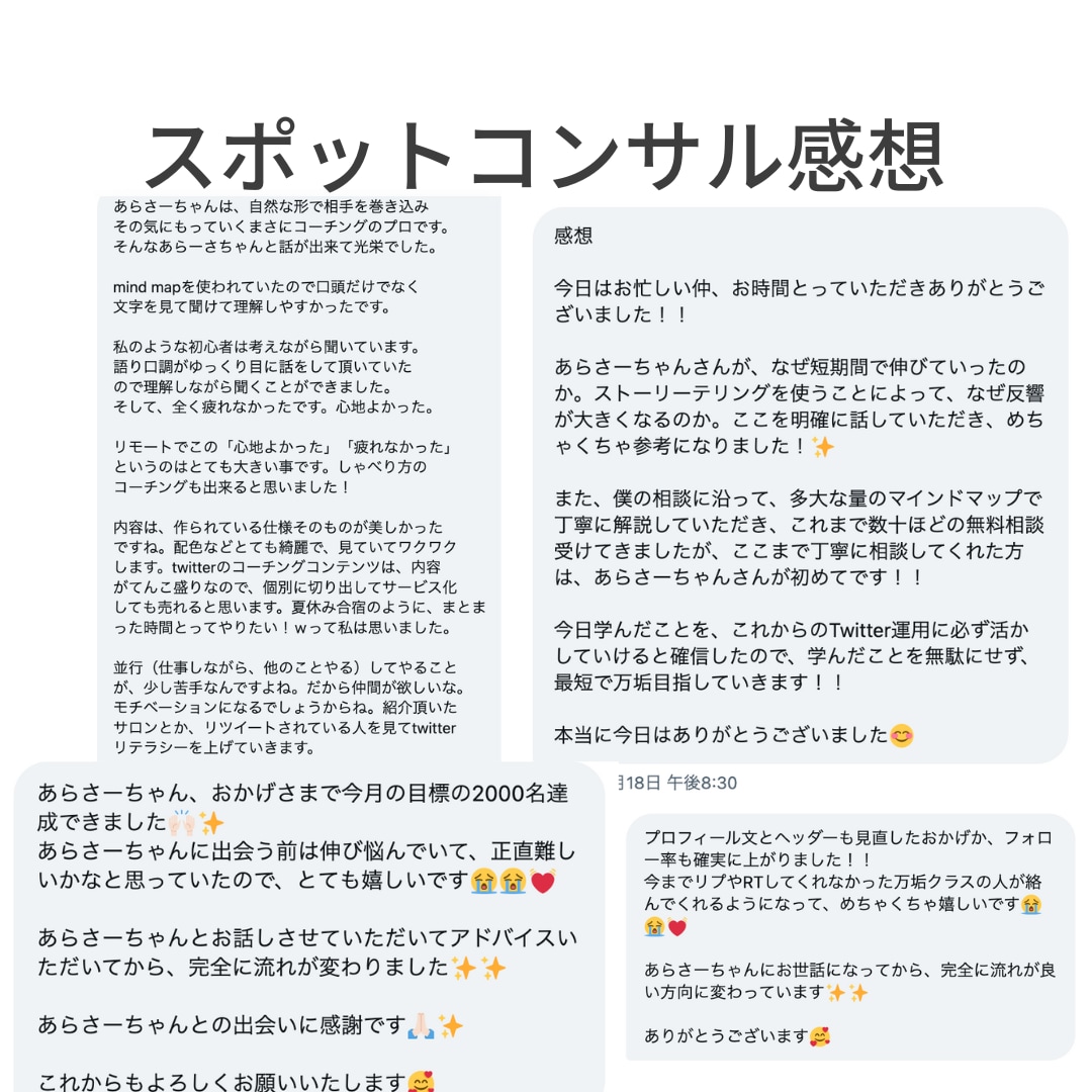 ライティングのプロがTwitterを運用代行します ライティングのプロが行う「ファン化Twitter運用代行」 イメージ3