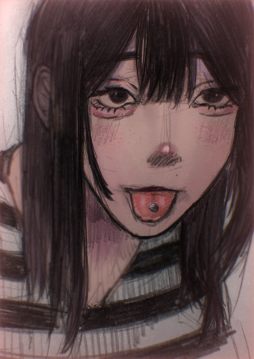 かわいい女の子のイラストをデジタルで描きます 現代風のかわいらしい人物のイラスト イメージ2