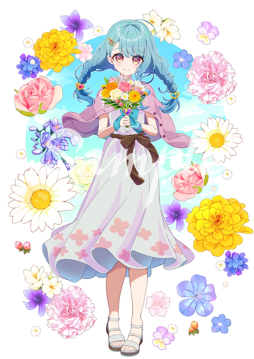 商用利用無料★かわいいアニメ系絵でイラスト承ります サムネイル・グッズ等の一枚絵やキービジュアルなどに イメージ3