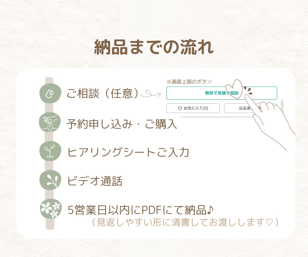 90分で“人柄で選ばれる”発信の土台をつくります SNSペルソナ設定☘️あなたの想いを“強み”に変えて発信♪ イメージ9