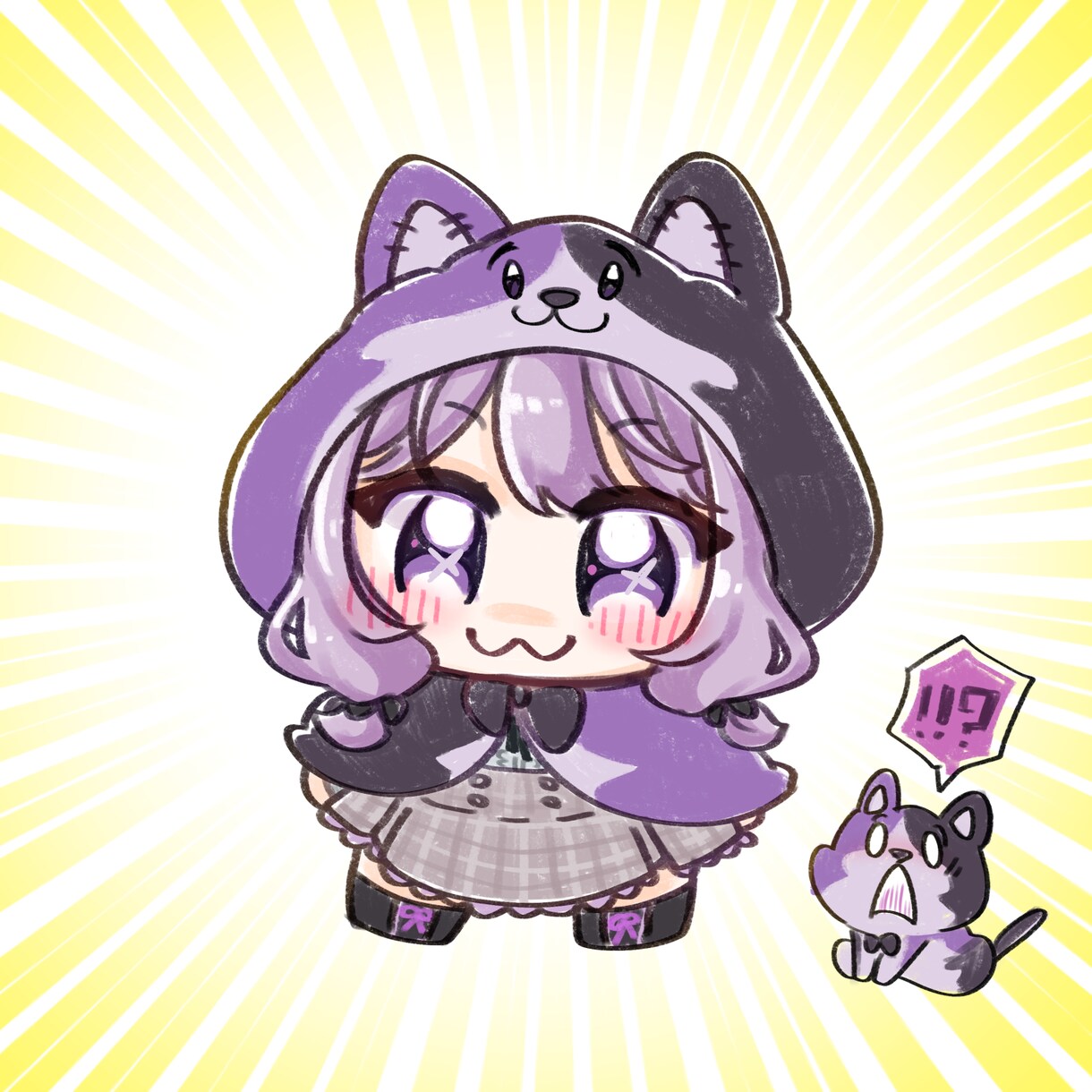 生き生きとした貴方のオリジナルキャラクター描きます LINEスタンプ/SNSアイコン/デフォルメイラスト制作 イメージ7