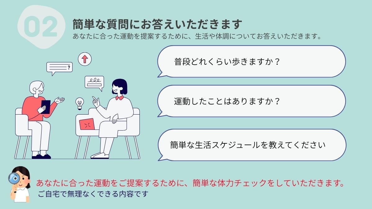 リンパ浮腫に合ったセルフ運動を教えます 現役PTがリンパ浮腫の自主トレを提案します イメージ5