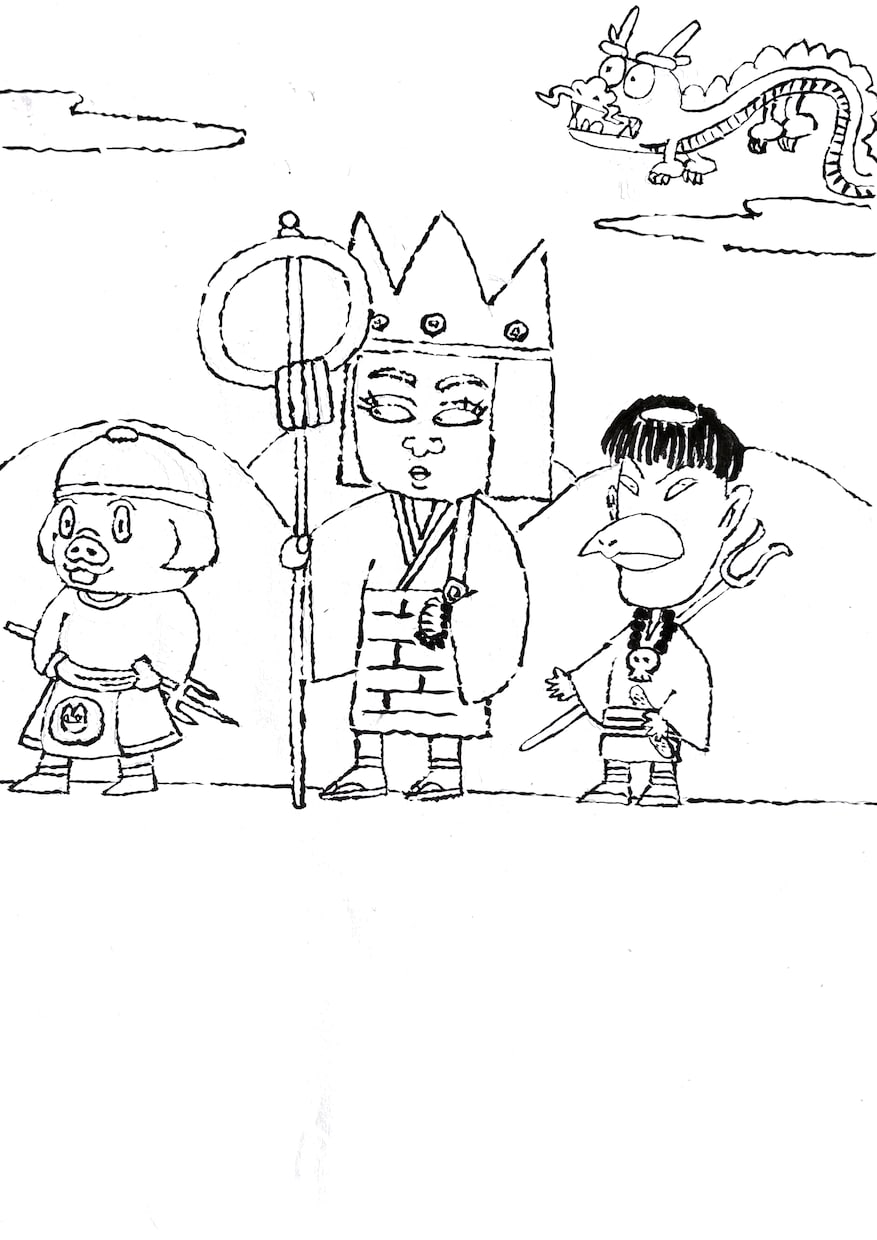 筆絵イラストを描きます 筆絵ならではの良さを見つけよう イメージ4