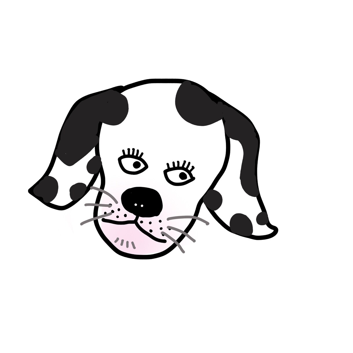 ポップなブサカワイラストお描きします アイコンイラスト、カップルイラスト、愛犬イラスト イメージ2