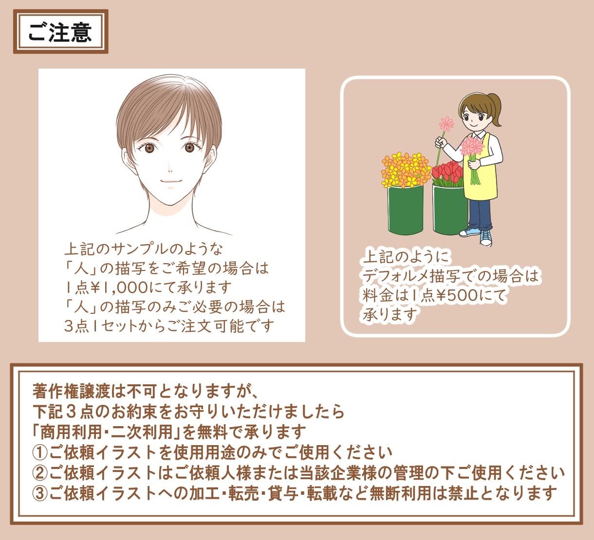 ６点の絵で１セット！宣伝用カットイラスト制作します 可視化効果で注目度UP！絵の活用であなたの描くプランに一役を イメージ10