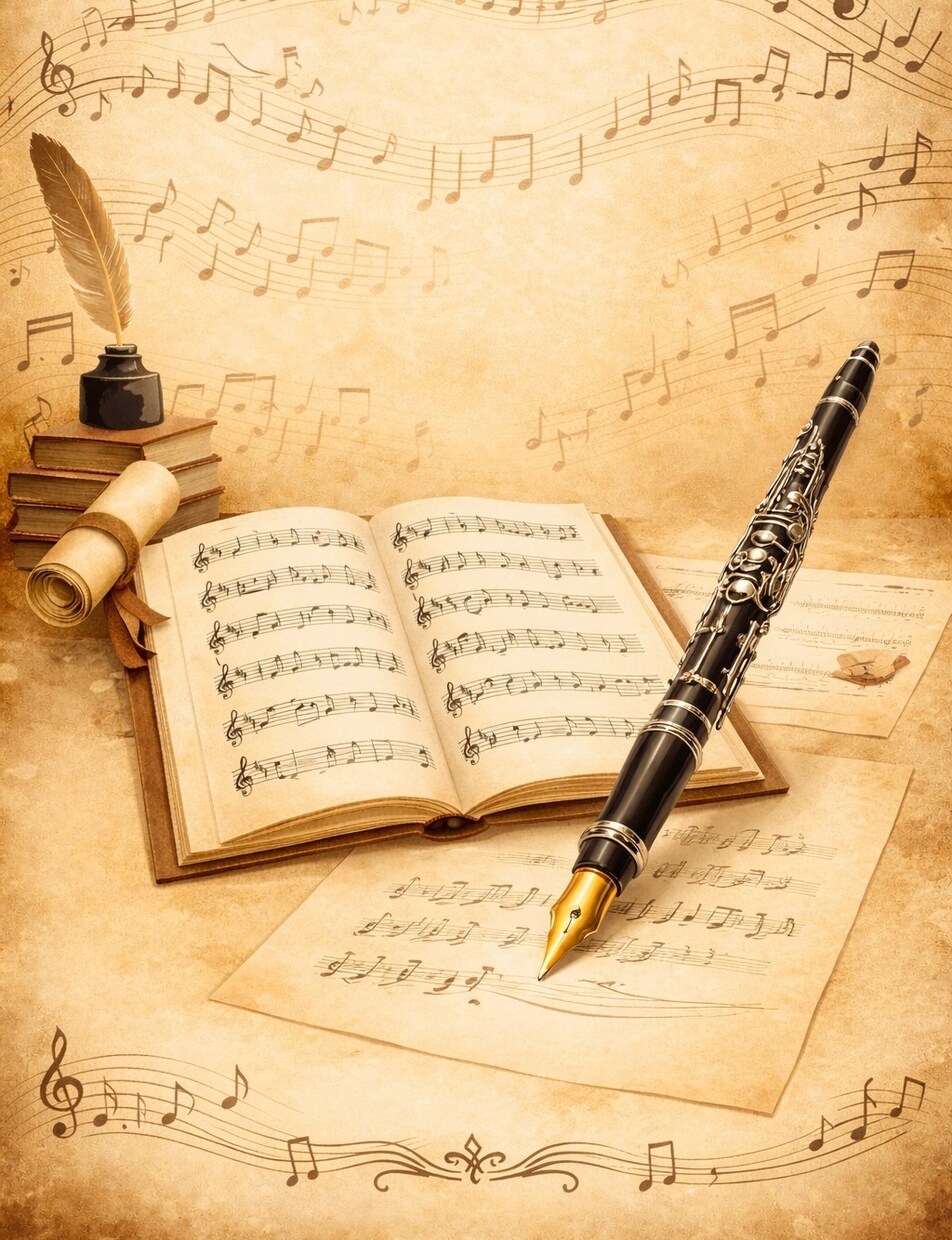 クラリネットアンサンブルのアレンジします フランス帰りのクラリネット奏者がクラシック作品等を編曲します イメージ1