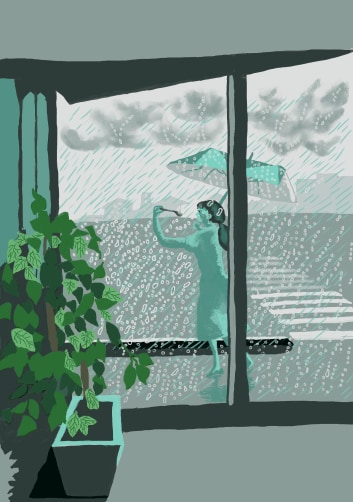 物語を感じる装画イラストを描きます 風景と人物により情感と物語性を持たせた装画をお届けします。 イメージ2