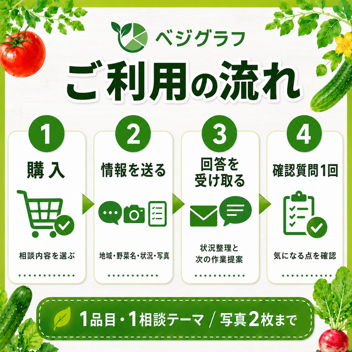 この野菜、今から間に合うか現役農家が判定します 野菜1品目の状況を整理し、次に行う作業を提案します イメージ3