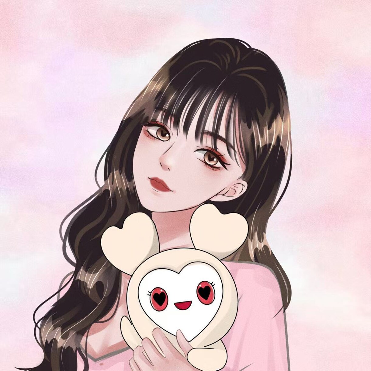 SNS映え✨ゆるかわおしゃれアイコン描きますます ポップで可愛いおしゃれ人物アイコン描きます イメージ7