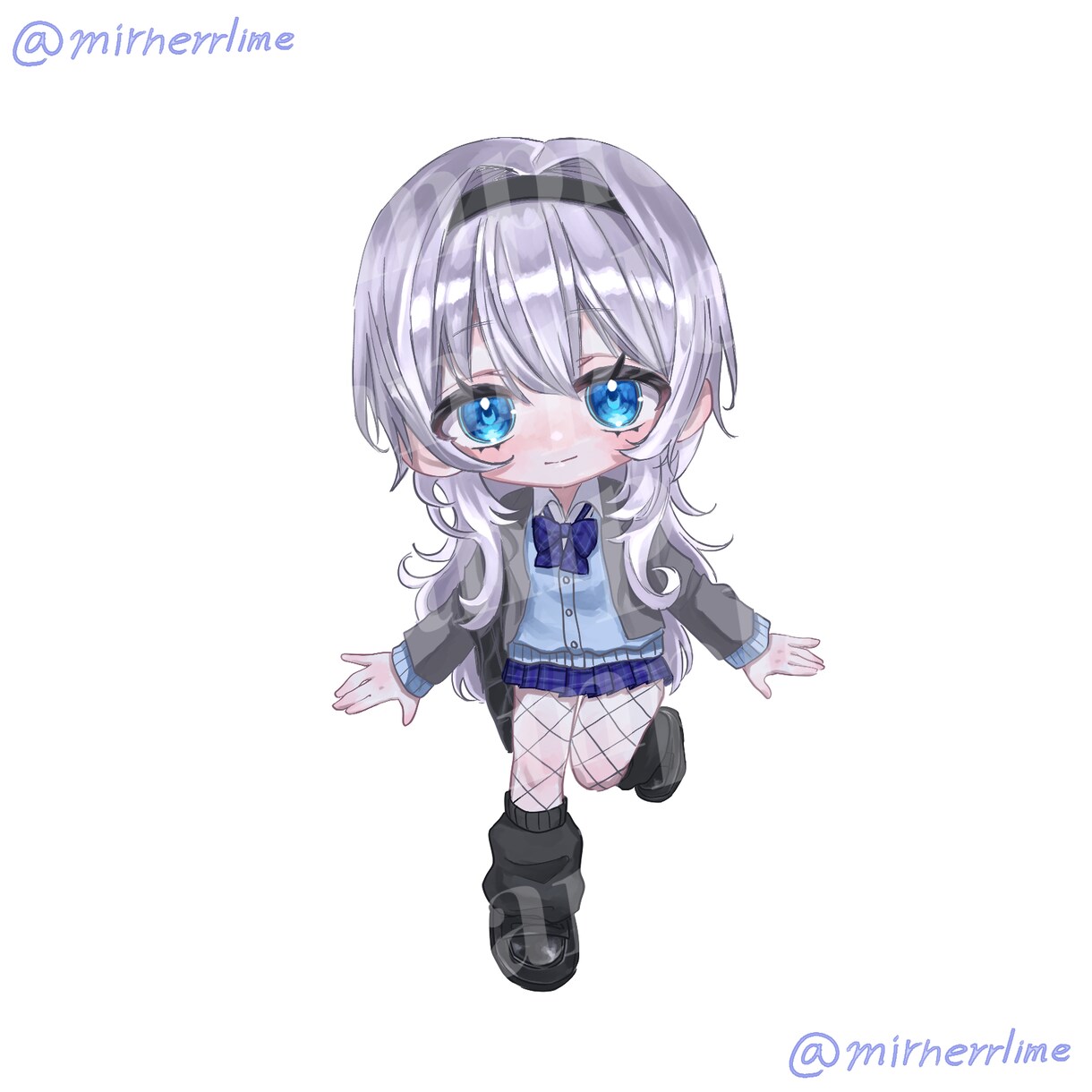 厚塗りの綺麗でかわいいSDキャラを描きます 【最短7日】配信活動やイベントに使用するミニキャライラスト イメージ8