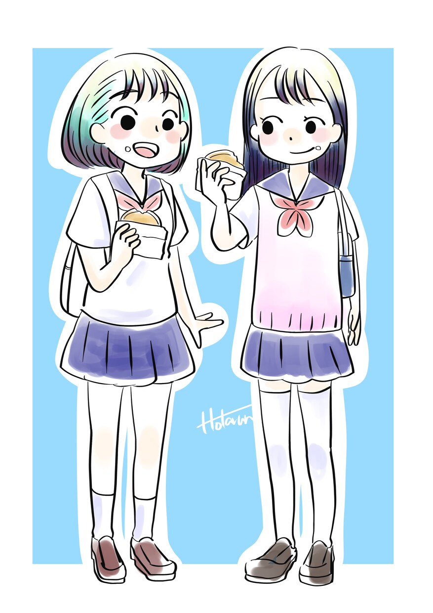 それっぽい可愛いイラスト描きます その人の特徴をとらえて可愛いイラストに仕上げます イメージ7