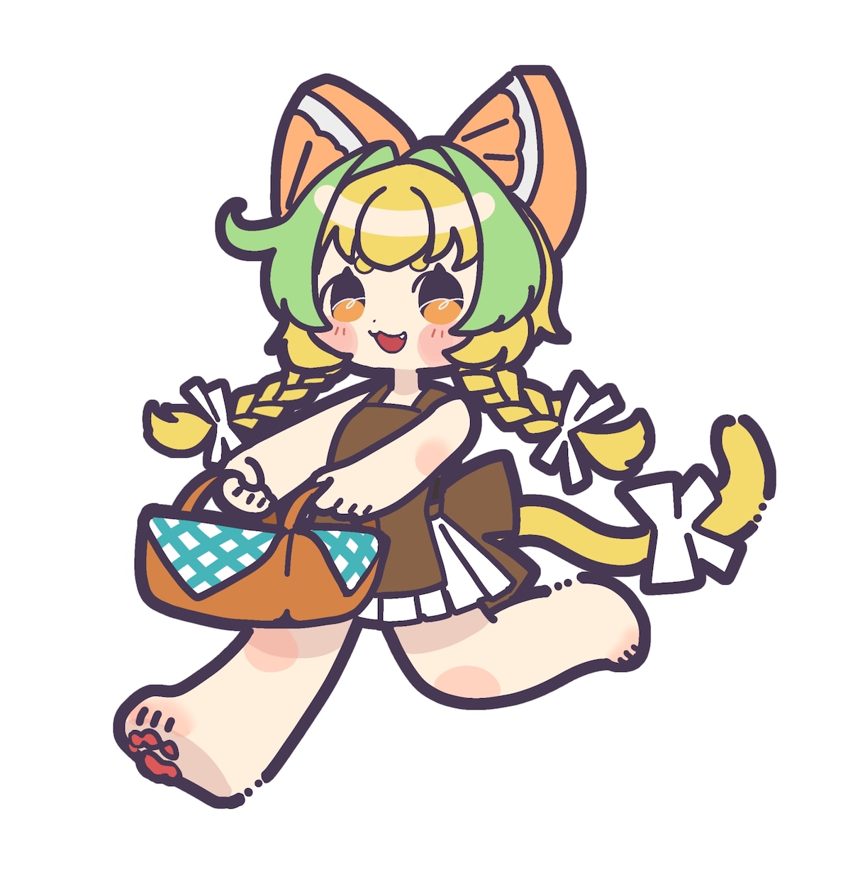 最短即日納品！ポップで可愛いキャラクター描きます グッズや広告に！温かくかわいい個性あるデザイン イメージ1