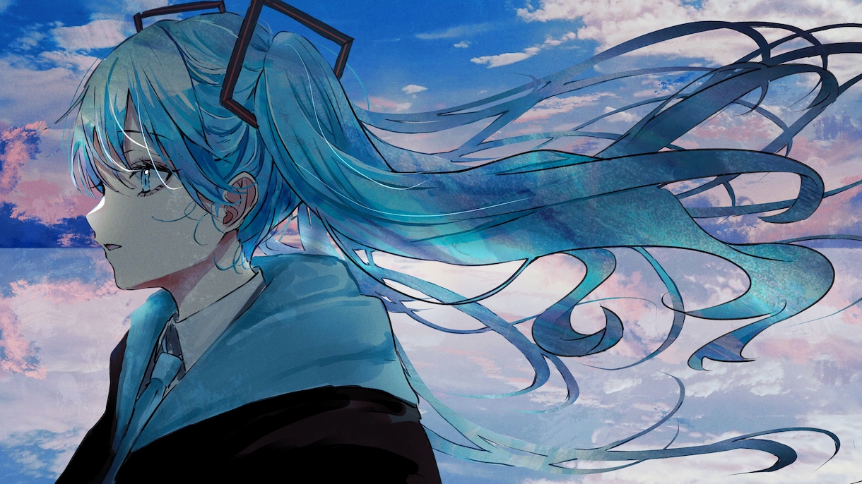 目の引く雰囲気のあるイラスト・MVを制作します 空気感・雰囲気・透明感・ダーク/パンク・Y2K衣装が得意 イメージ7