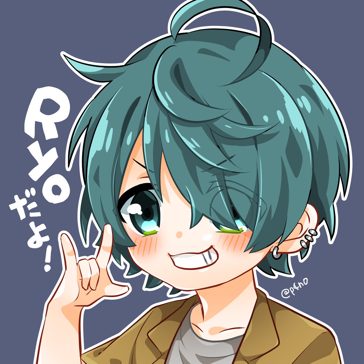 まるっこい絵柄のアイコン描きます 版権作品、オリジナルキャラクターどちらも◎ イメージ2