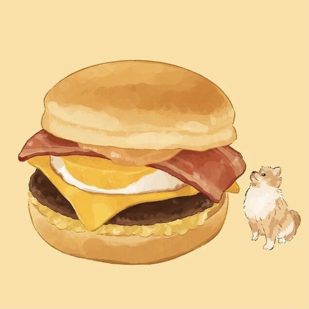 食べ物を美味しそうなイラストで再現します 飲食店のメニューなどにおすすめです イメージ1