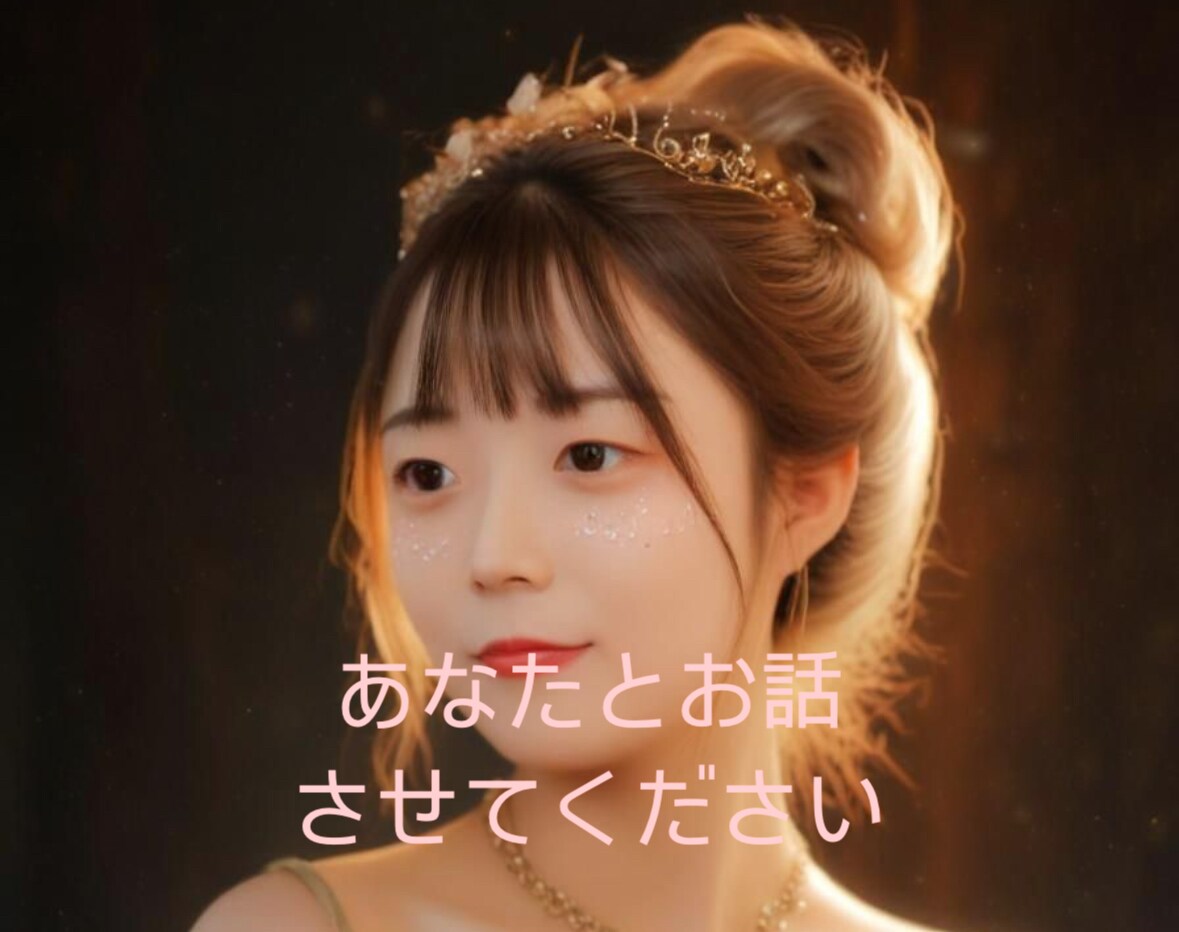 あなたの話したい欲を満たします 〜バーにいるみたいにまったり楽しくお話しましょっ！〜 イメージ1