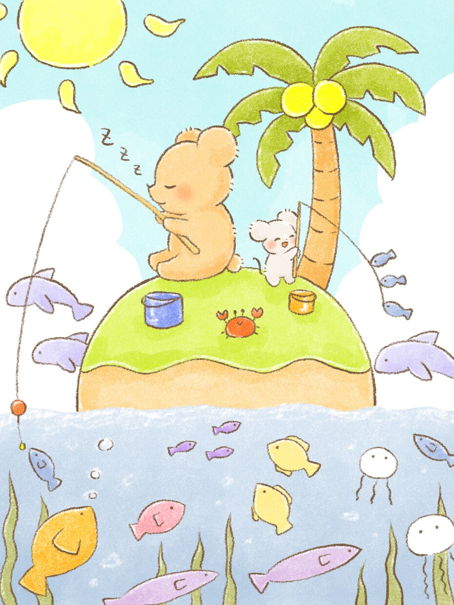 絵本や小説の挿し絵お描きします 商用◎あたたかさ感じる優しいタッチで物語を彩ります。 イメージ5