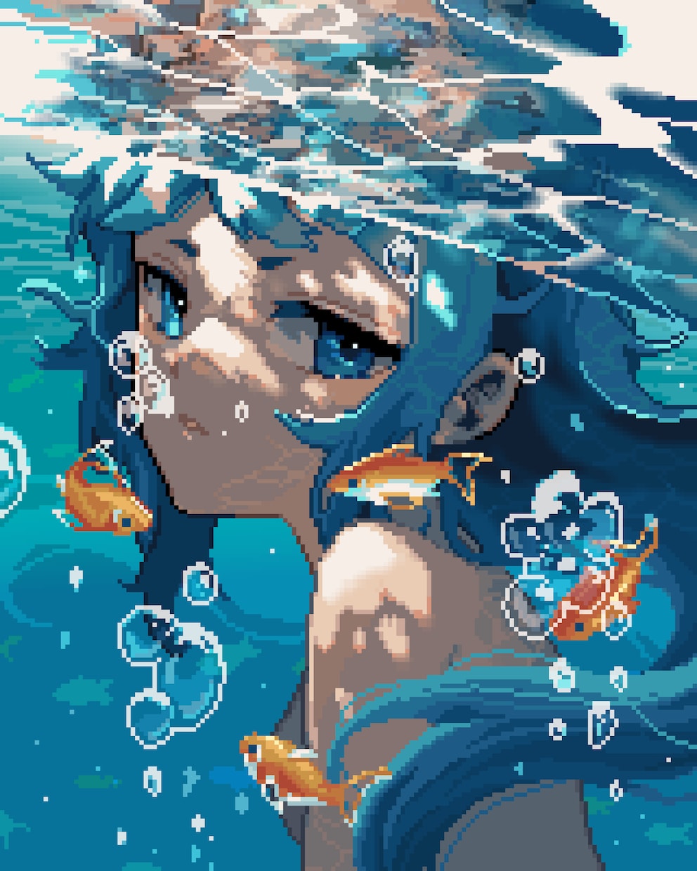 ドット絵のイラスト/アニメーションを作成します レトロ可愛い/かっこいい！ドット絵はいかがですか？ イメージ1