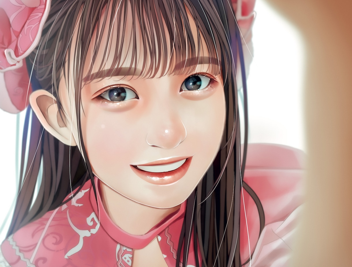 リアルすぎないリアルなタッチで似顔絵描きます プレゼント、イベント用など各種用途に対応します イメージ8