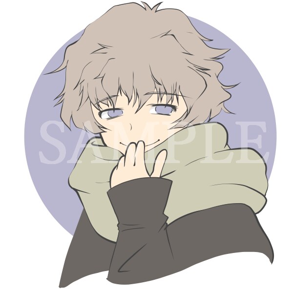 SNS向けアイコン作成します 味わい深く個性的なアイコン描きます！ イメージ1