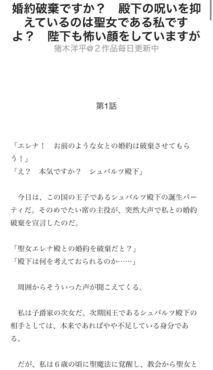 PV4000万超の作者があなただけの小説を書きます 1.5円/1字。ファンタジー、恋愛、特殊嗜好など…何でも可能 イメージ10
