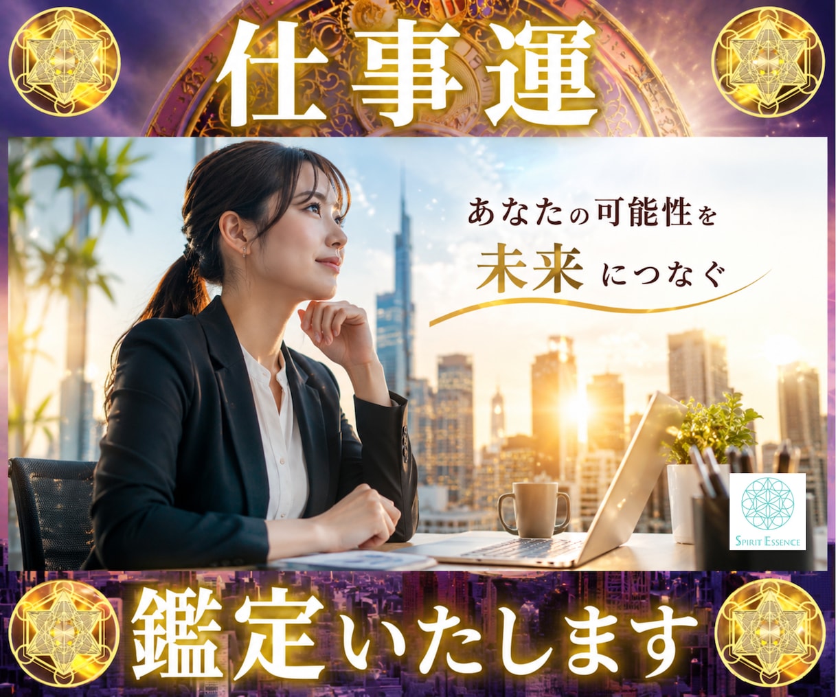 四柱推命と氣学であなたの仕事・金運を上昇へ導きます 仕事運・対人運・転職運を鑑定し運気改善のアドバイスを行います イメージ1
